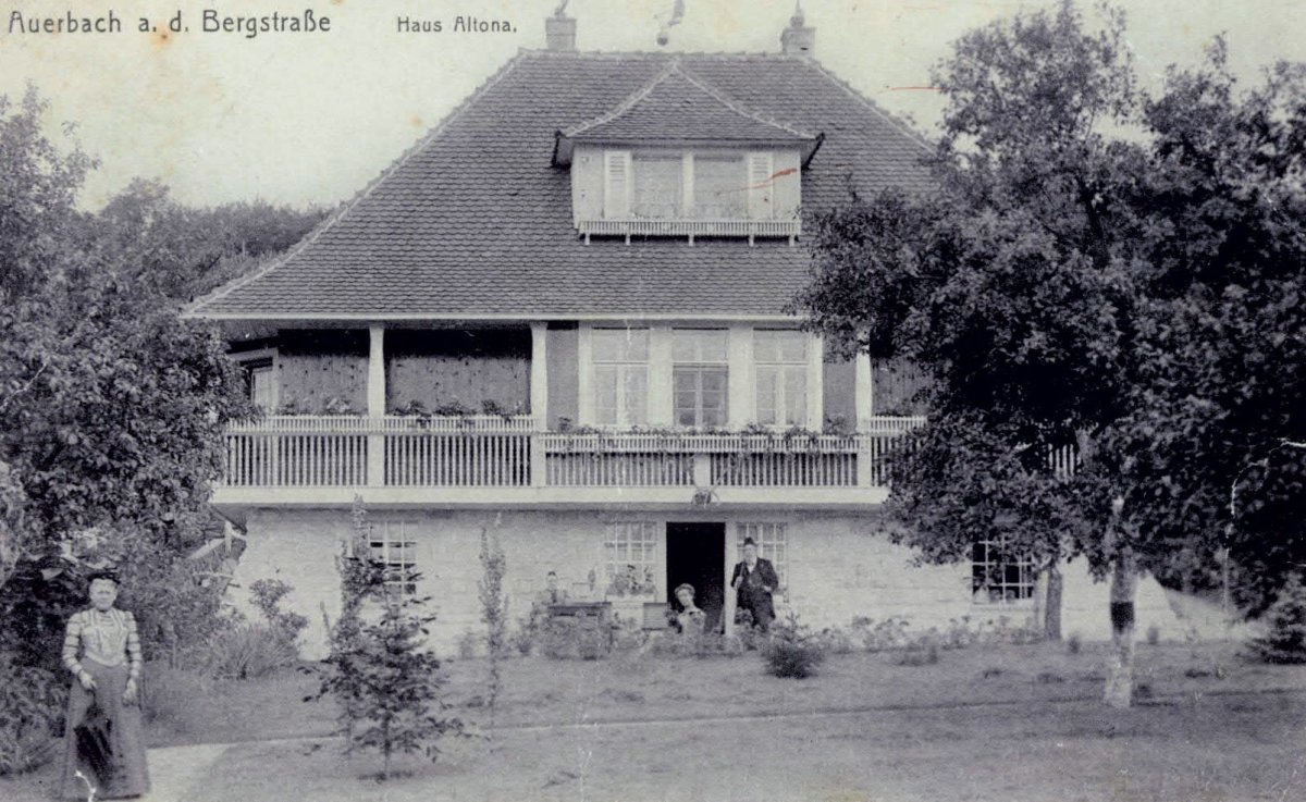 Auerbach, Jugendstilvilla von G. Metzendorf - Exposé 1022 - Oliver Reifferscheid - Immobilienmakler Darmstadt